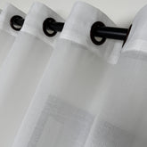 MERINA Sheer Curtains – Custom Linen-Look Drapes with Soft Shine
